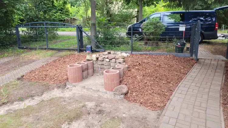 Weggestaltung Nachher