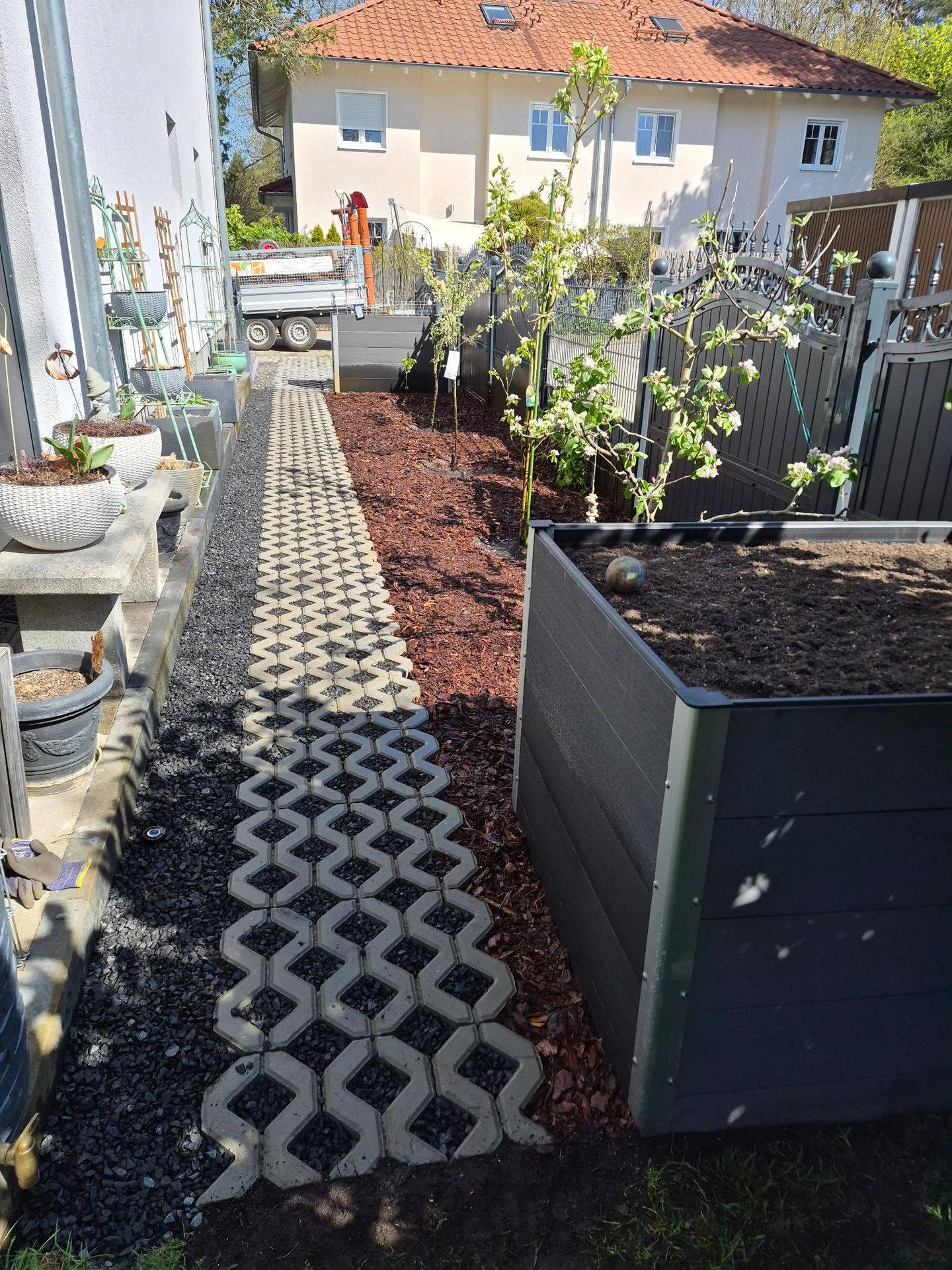 Gartengestaltung Nachher